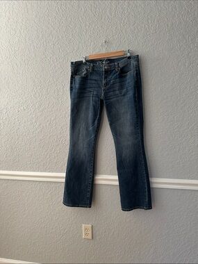 Victoria's Secret Medium Wash Bootcut Jeans - Dark Indigo